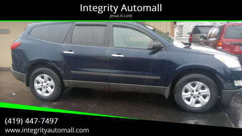 2012 Chevrolet Traverse for sale at Integrity Automall in Tiffin OH