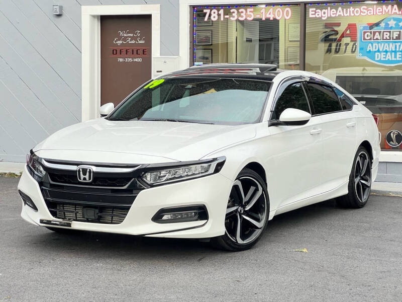 Used 2019 Honda Accord Sport with VIN 1HGCV2E31KA016235 for sale in Holbrook, MA