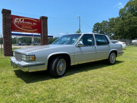 1988 Cadillac DeVille for sale at C M Motors Inc in Florence SC