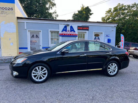 2011 Lexus ES 350 for sale at A&A Auto Sales llc in Fuquay Varina NC