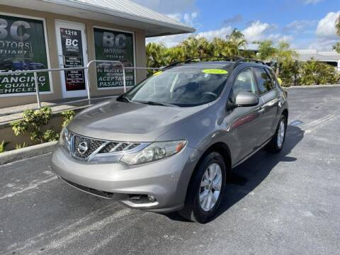 2012 Nissan Murano for sale at BC Motors of Stuart in West Palm Beach FL