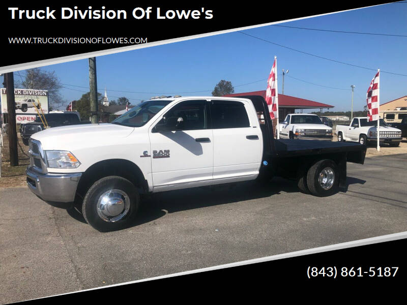 2017 RAM Ram Chassis 3500 for sale at Truck Division Of Lowe's in Darlington SC