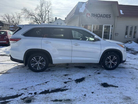 2016 Toyota Highlander XLE