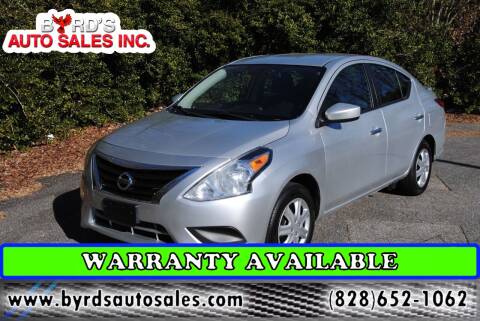 2018 Nissan Versa for sale at Byrds Auto Sales in Marion NC