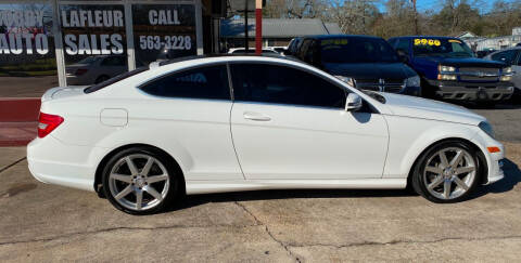2013 Mercedes-Benz C-Class for sale at Bobby Lafleur Auto Sales in Lake Charles LA