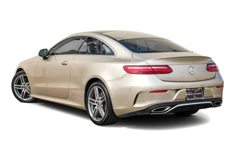 2018 Mercedes-Benz E-Class E 400