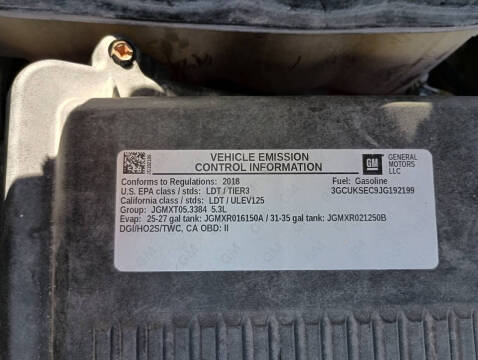 2018 Chevrolet Silverado 1500 LTZ