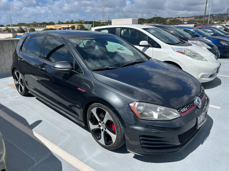2015 Volkswagen Golf GTI for sale at KD AUTO SALES LLC in Aiea HI