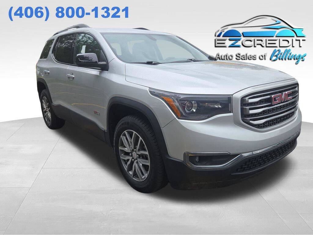 Silver 2019 GMC Acadia SLE-2 4x4 SLE-2 4dr SUV 1