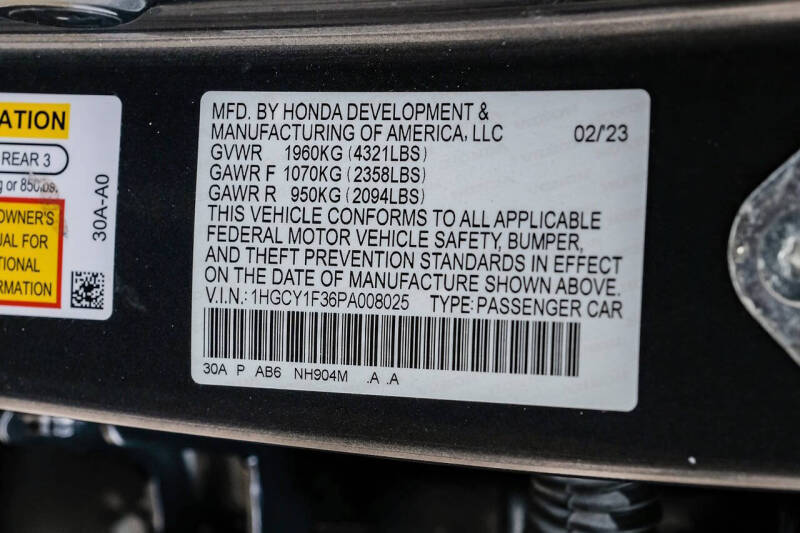 2023 Honda Accord EX