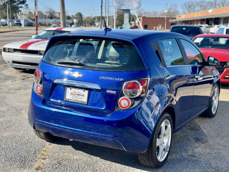 2013 Chevrolet Sonic LTZ Auto