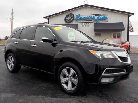 2011 Acura MDX for sale at Country Auto in Huntsville OH