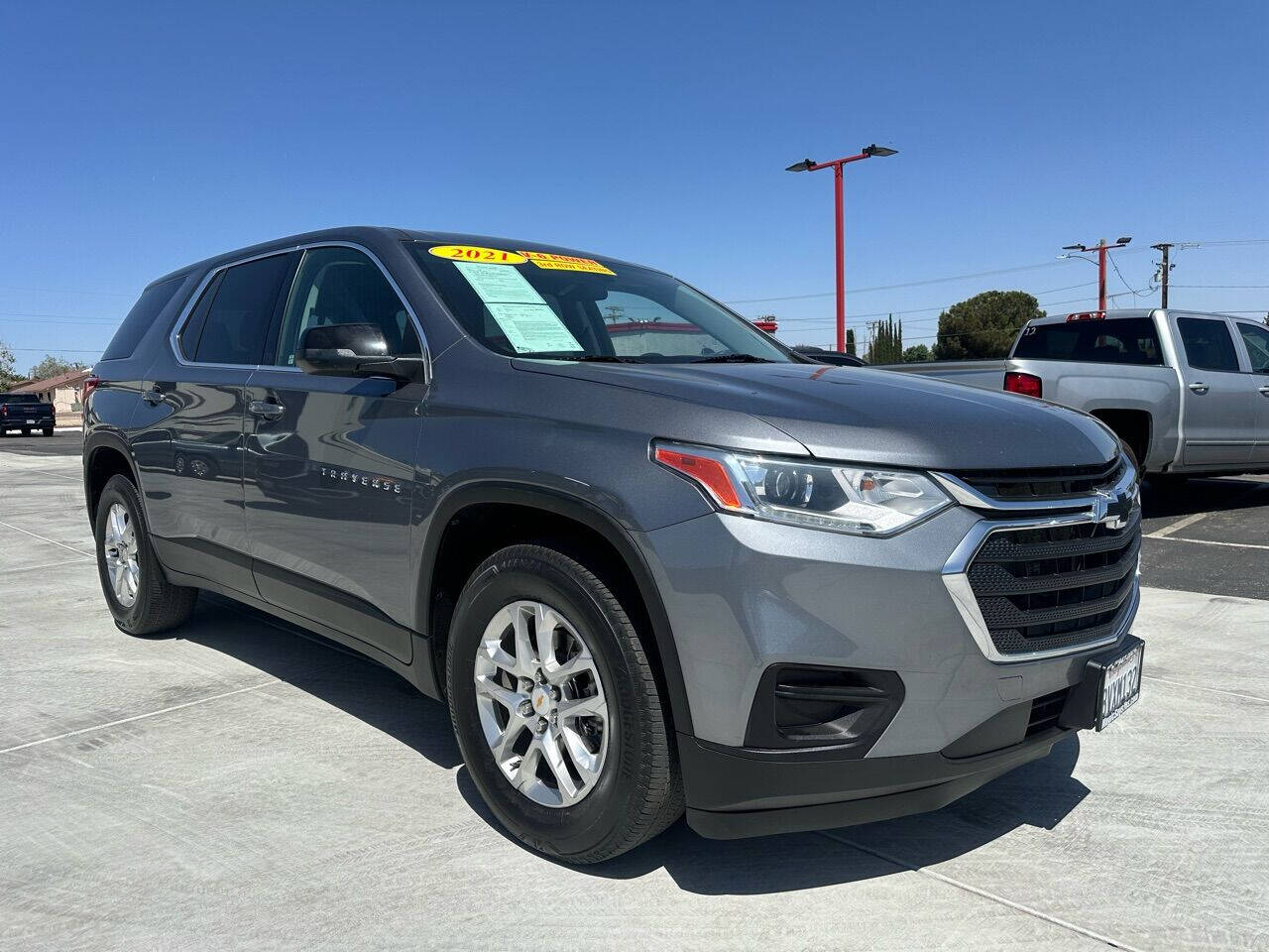 2021 Chevrolet Traverse for sale at Magic Auto Sales in Hesperia, CA