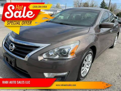 2013 Nissan Altima for sale at RABI AUTO SALES LLC in Garden City ID