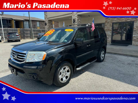 2013 Honda Pilot for sale at Mario's Pasadena in Pasadena TX