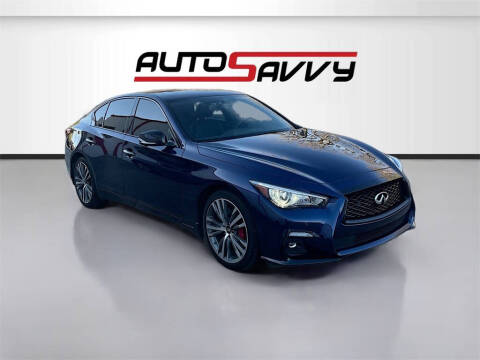 2022 Infiniti Q50 Red Sport 400