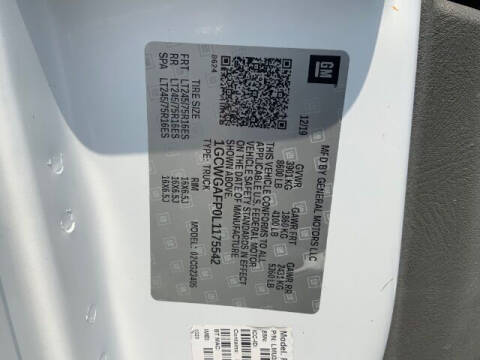 2020 Chevrolet Express 2500