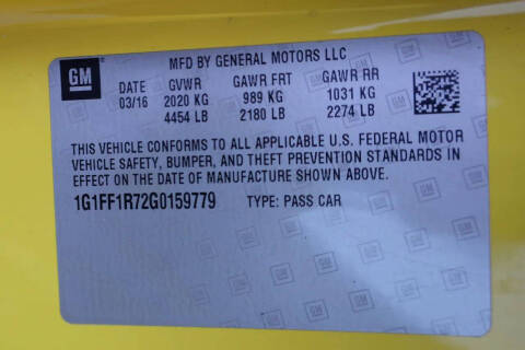 2016 Chevrolet Camaro SS