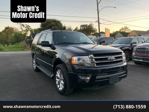 2017 Ford Expedition for sale at Shawn's Motor Credit in Houston TX
