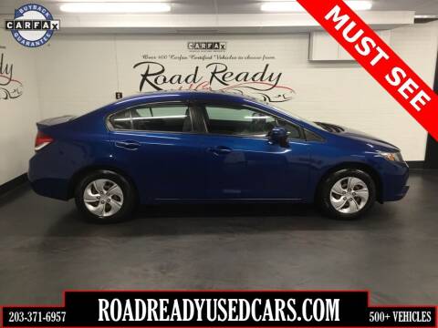 2015 Honda Civic for sale at Road Ready Used Cars in Ansonia CT