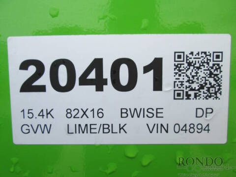 2026 BWISE Dump DUT16-15