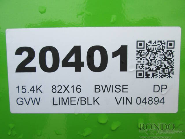 2026 BWISE Dump DUT16-15