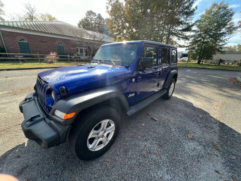 2019 Jeep Wrangler Unlimited for sale at Auddie Brown Auto Sales in Kingstree SC