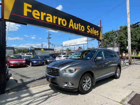 2015 Infiniti QX60 for sale at Ferarro Auto Sales in Jersey City NJ