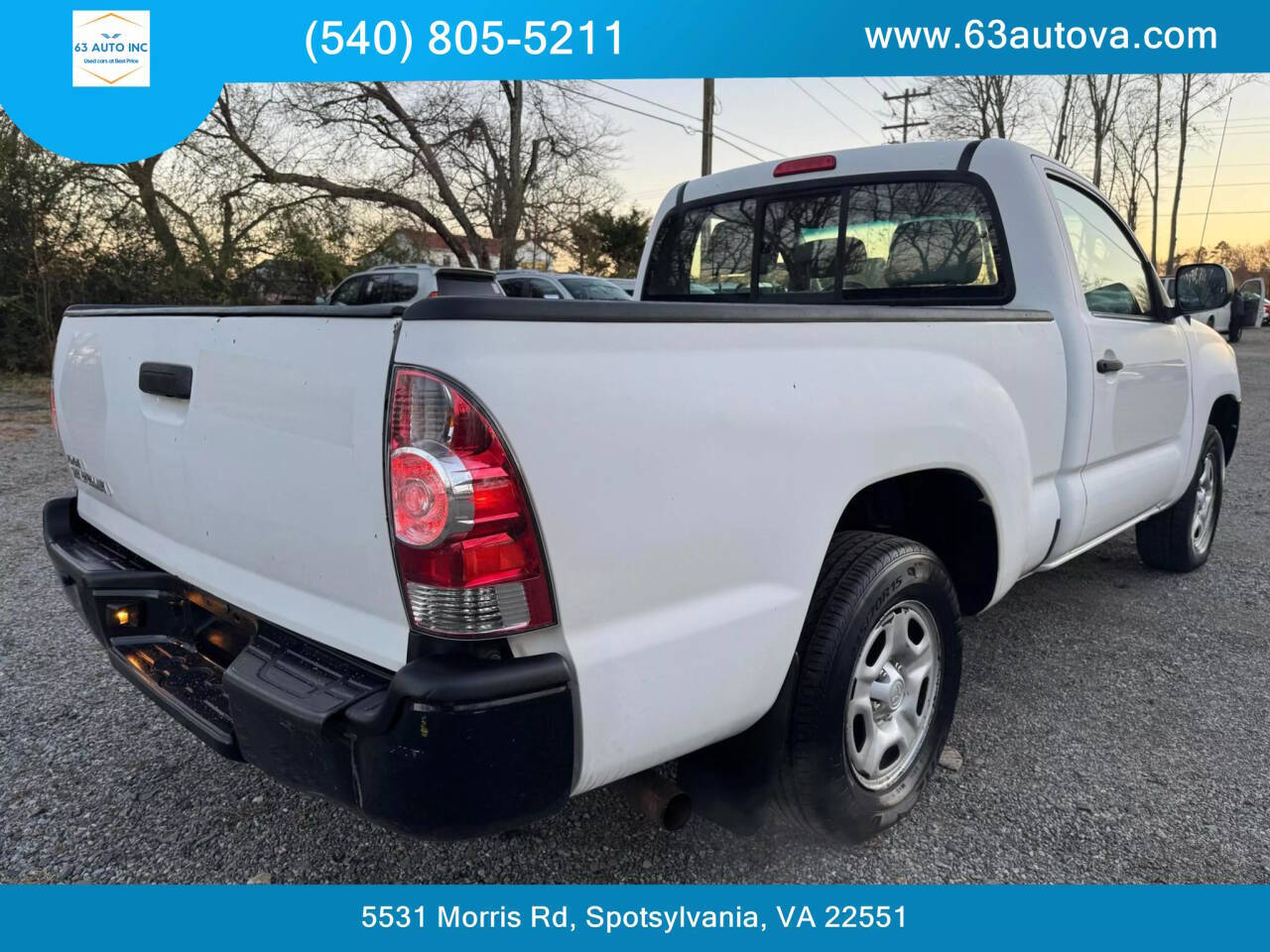 2010 Toyota Tacoma for sale at 63 Auto Inc in Spotsylvania, VA