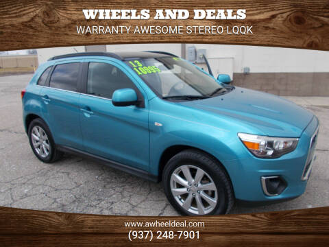 2013 Mitsubishi Outlander Sport for sale at Wheels and Deals in New Lebanon OH