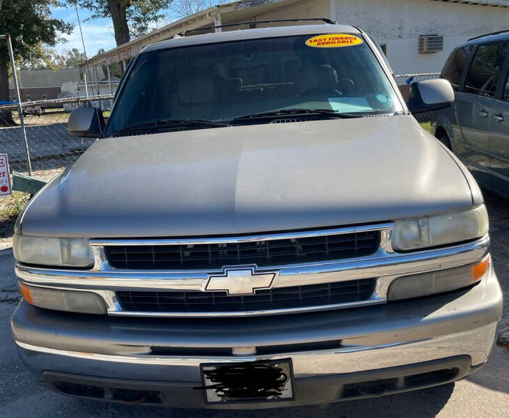 2001 Chevrolet Tahoe for sale at Benjamin Auto Sales and Detail LLC in Holly Hill SC
