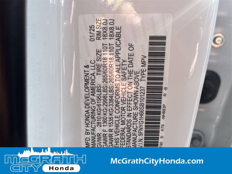 2025 Honda Pilot TrailSport