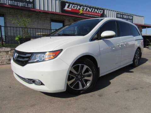 2015 Honda Odyssey for sale at Lightning Motorsports in Grand Prairie TX