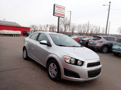 2016 Chevrolet Sonic for sale at Marty's Auto Sales in Savage MN