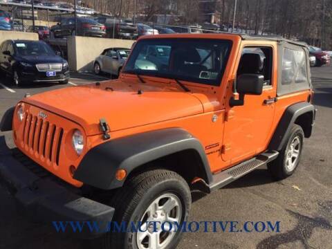 2012 Jeep Wrangler for sale at J & M Automotive in Naugatuck CT