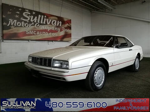 1988 Cadillac Allante for sale at SULLIVAN MOTOR COMPANY INC. in Mesa AZ