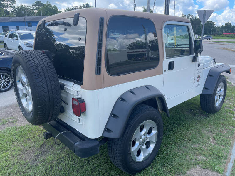 1998 Jeep Wrangler for sale at LAURINBURG AUTO SALES in Laurinburg NC