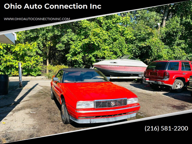 1990 Cadillac Allante for sale at Ohio Auto Connection Inc in Maple Heights OH