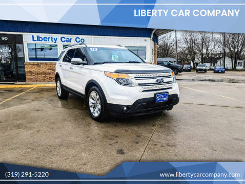 2012 Ford Explorer for sale at Liberty Car Company in Waterloo IA