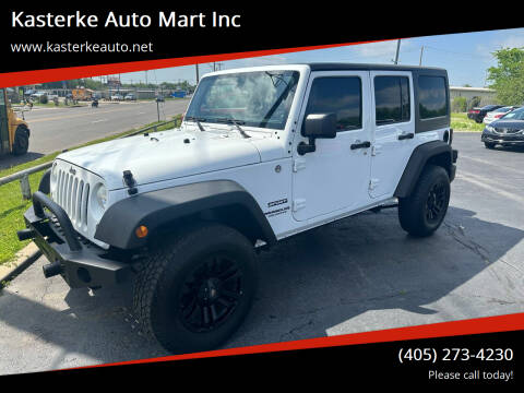 2014 Jeep Wrangler Unlimited for sale at Kasterke Auto Mart Inc in Shawnee OK