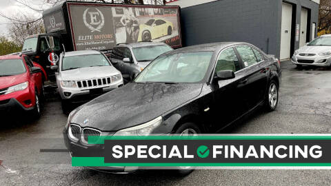 2008 BMW 5 Series for sale at ELITE MOTORS in West Haven CT