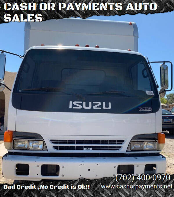 2001 Isuzu NPR for sale at CASH OR PAYMENTS AUTO SALES in Las Vegas NV