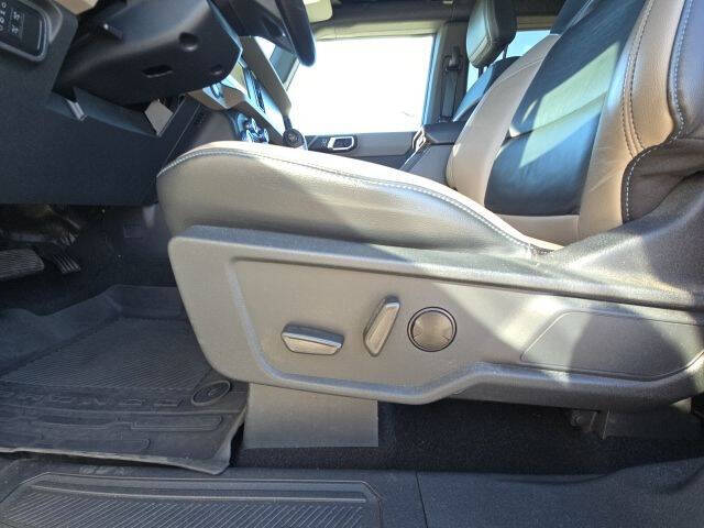 2022 Ford Bronco Wildtrak Advanced