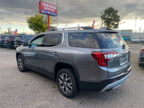2021 GMC Acadia SLE