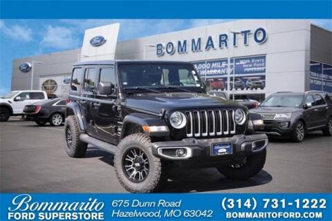 2021 Jeep Wrangler Unlimited for sale at NICK FARACE AT BOMMARITO FORD in Hazelwood MO