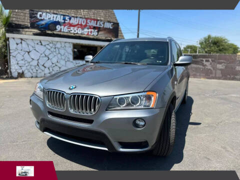 2013 BMW X3 for sale at Capital 5 Auto Sales Inc in Sacramento CA