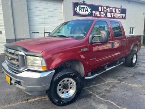 2002 Ford F-350 Super Duty for sale at Richmond Truck Authority in Richmond VA