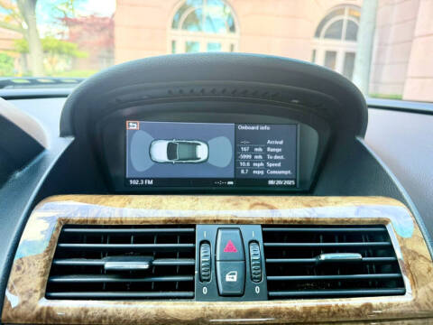 2009 BMW 6 Series 650i