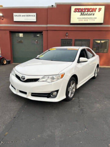 2014 Toyota Camry for sale at A & J AUTO GROUP - NIEVES MOTORS DBA: STATION 7 MOTORS, INC. in New Bedford MA