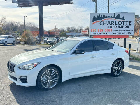 2015 Infiniti Q50 for sale at Charlotte Auto Import in Charlotte NC